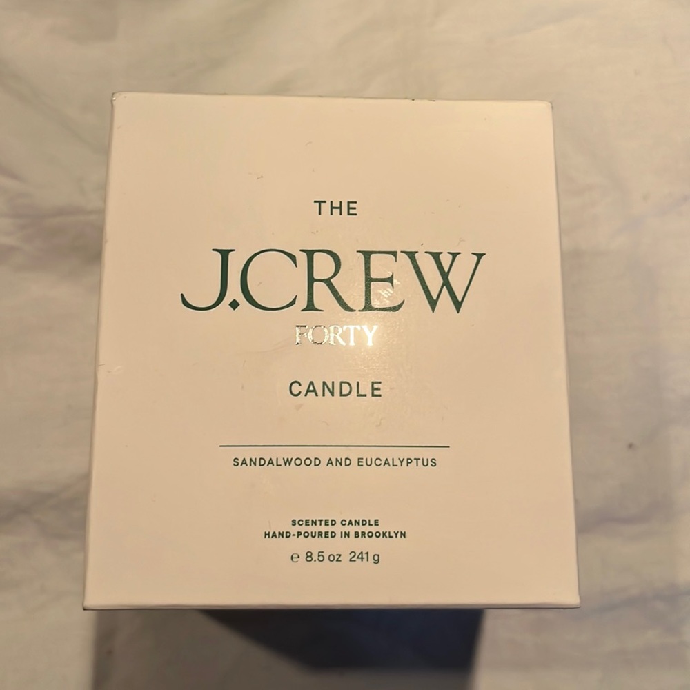 J.Crew Forty Exclusive Anniversary Candle